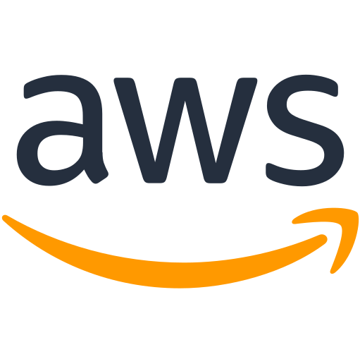 Amazon Web Services cloud platform logo